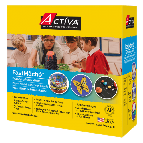 ACTIVA® Fast Mâché™ Fast Drying Papier Mache - 1.5 lb (680 g)